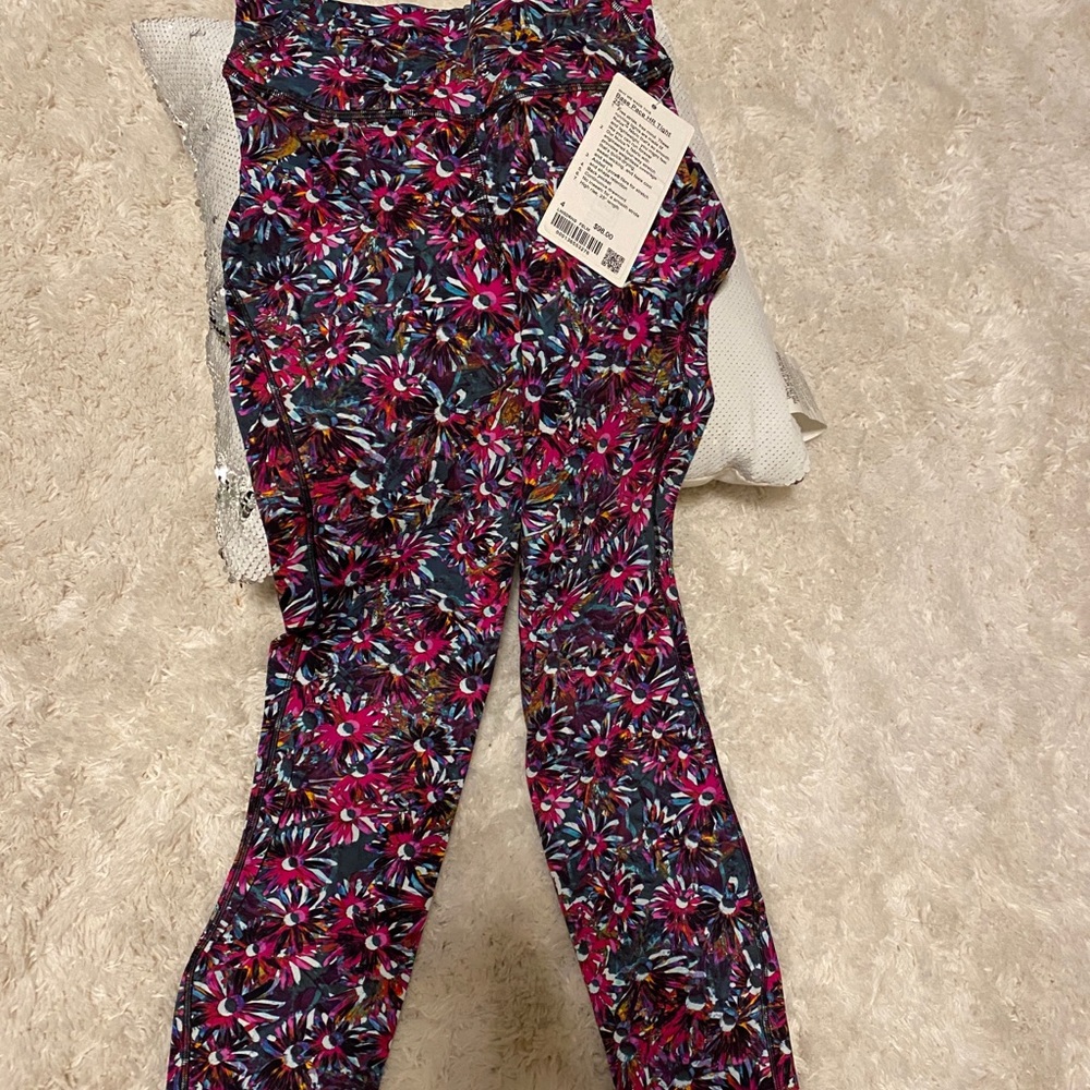 Lululemon multi-color leggings
